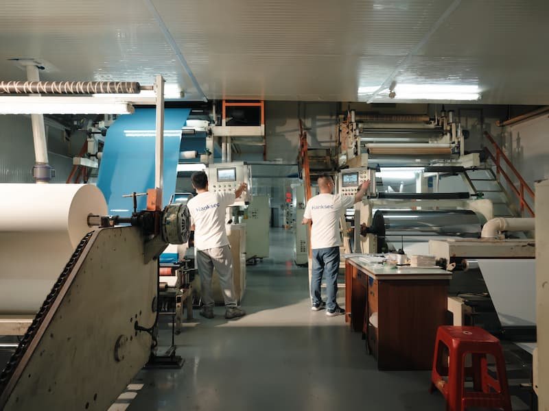 Hanksec coating and laminating production line