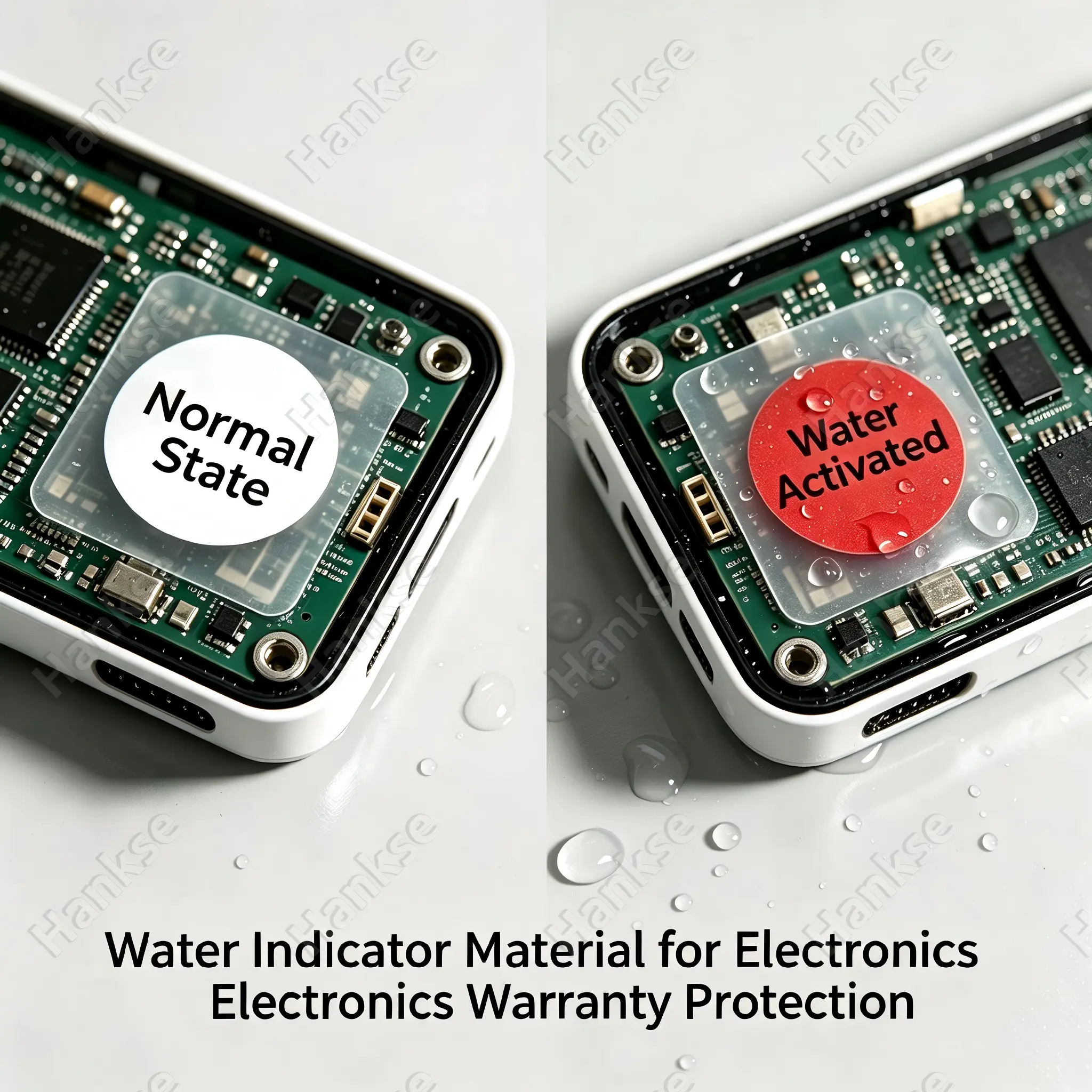 Tamper evident VOID labels for electronics and electrical products