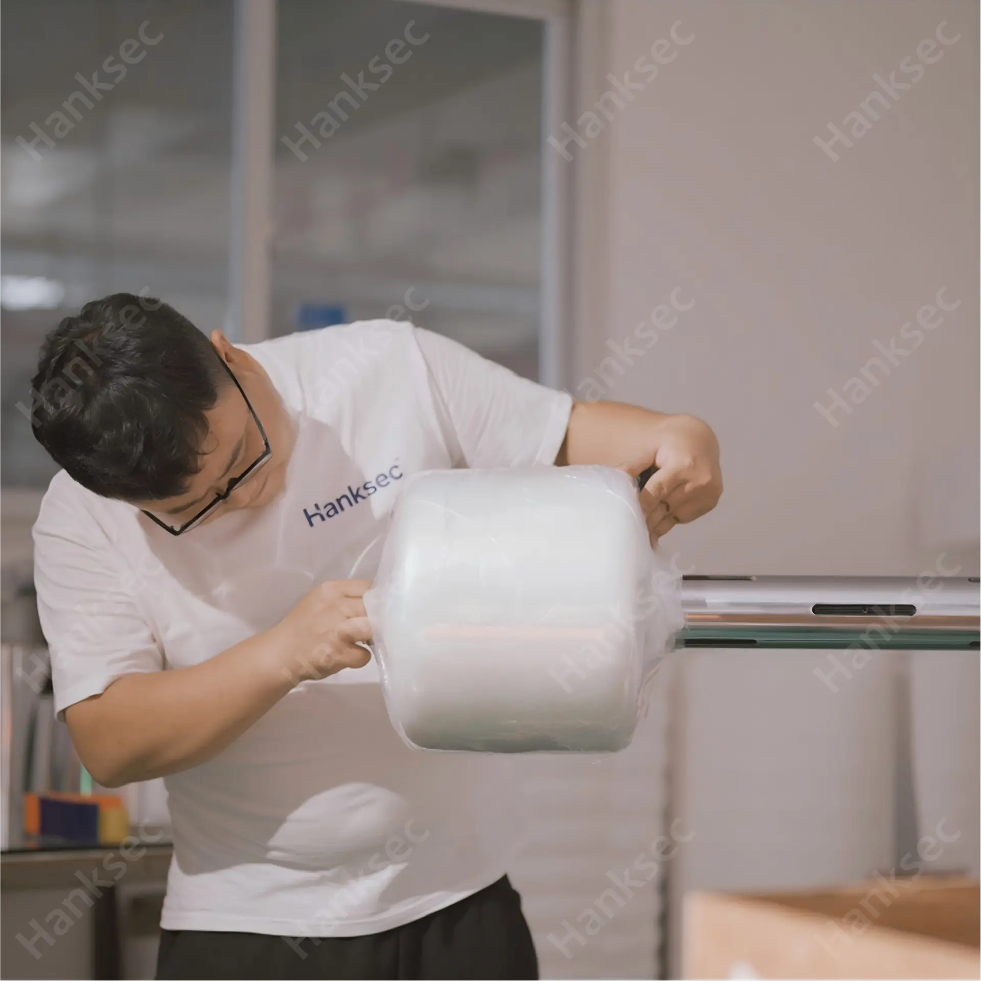 VOID material coating, printing, roll edge and winding quality inspection