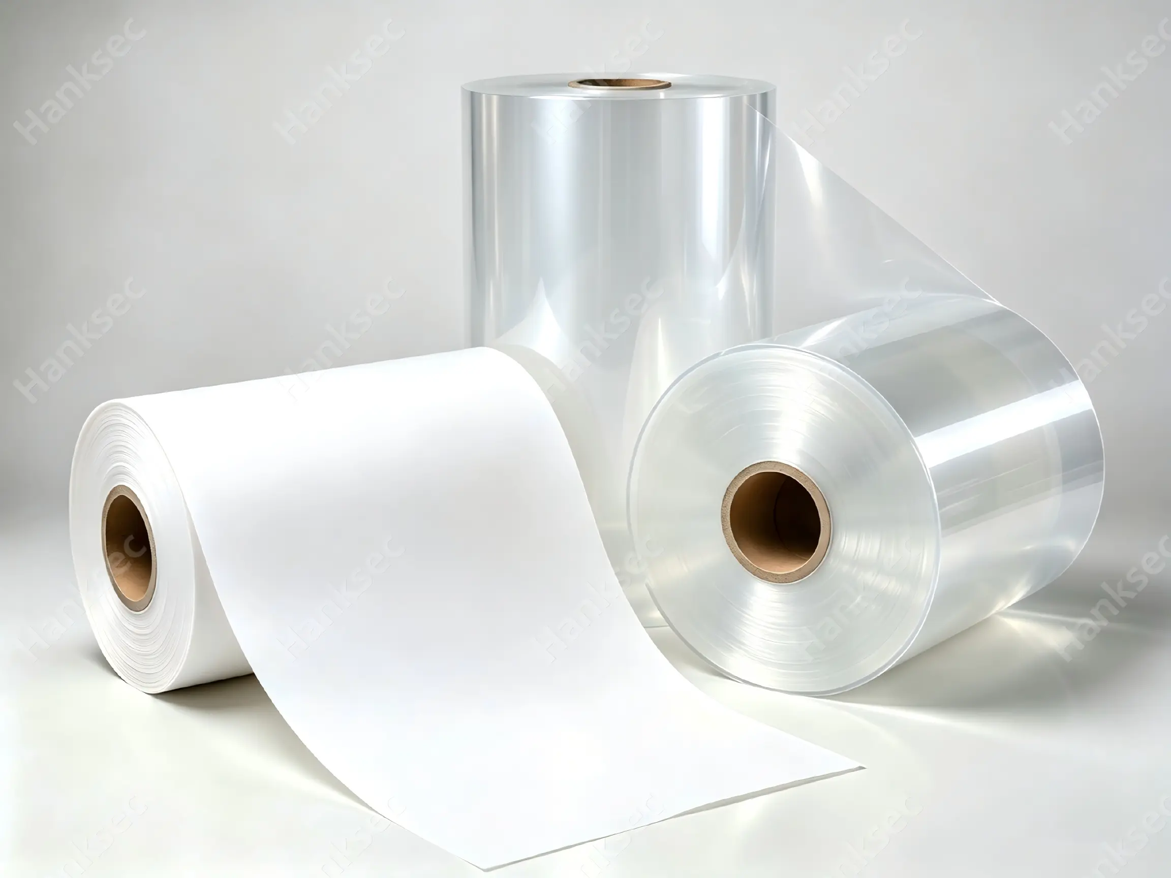 PET liner and glassine release liner options